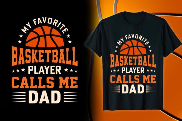 Basketball T Shirt Design Calls Me Dad