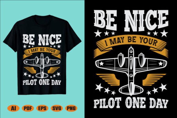 Be Nice I M Your Pilot One Day T-Shirt: Graphics and Crafts