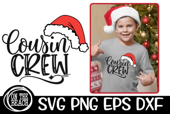 Cousin Crew SVG Christmas SVG PNG